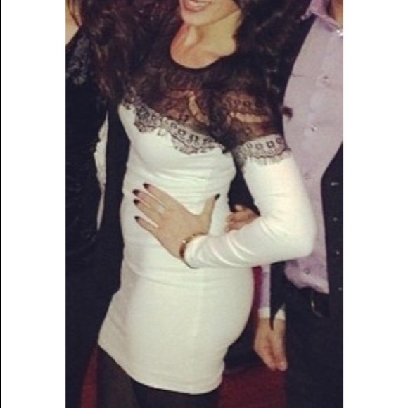 Bebe long sleeve Dress - Picture 2 of 6